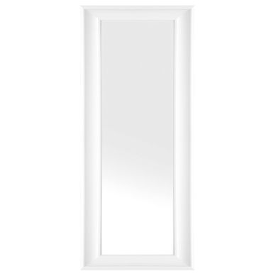 Miroir Lunel 51 Cm 141 Cm Blanc