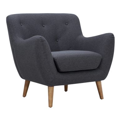 MILO  tissu Gris anthracite