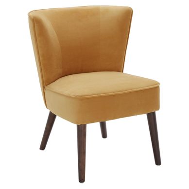 HARRY  tissu velours jaune