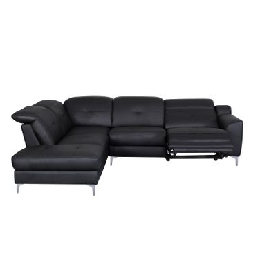 relax électrique WESTLAND  cuir buffle et PU noir