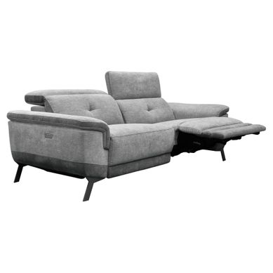 électriques STYLSON  tissu gris clair