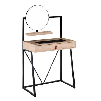 LOU  imitation chêne et noir