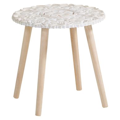 ELEA  blanc vieilli/pin naturel