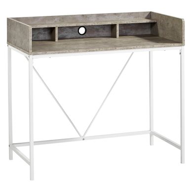 CHILLY  Imitation béton et blanc