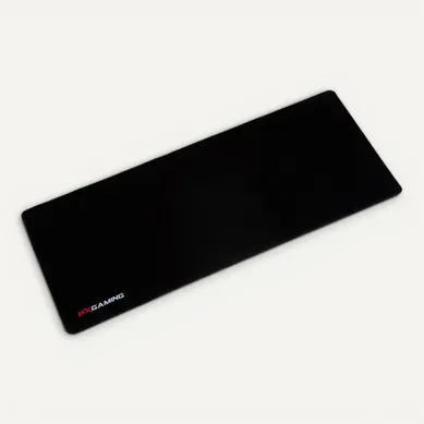 Tapis souris pour bureau gamer ARIAN 115x50 cm noir vue 3/4