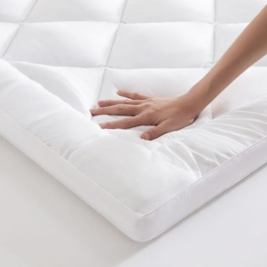 Surmatelas 160×200 Cm ESSENCE SLEEP – 6 Cm Mousse Confort 7 Zones – Ergonomique Coquille D’œuf – CertiPUR