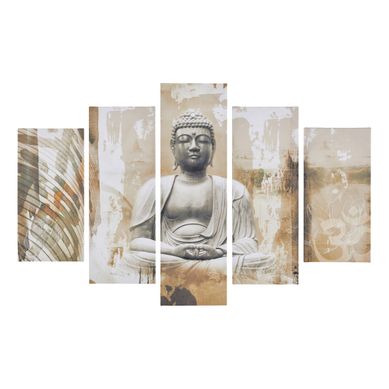 BOUDHA  Gris/beige/marron