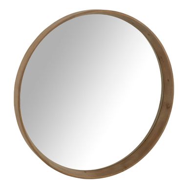 Miroir Mural En Bois "chalet" 91cm Naturel Miroir Mural En Bois "chalet" 91cm Naturel