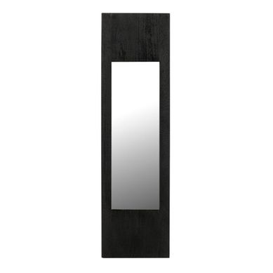 Miroir Mural En Bois "hiram" 90cm Noir