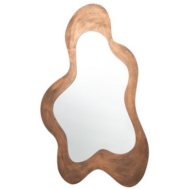 Miroir Mural Organique "wanda" 163cm Bronze