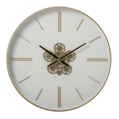 Horloge Murale Design "runa" 70cm Blanc