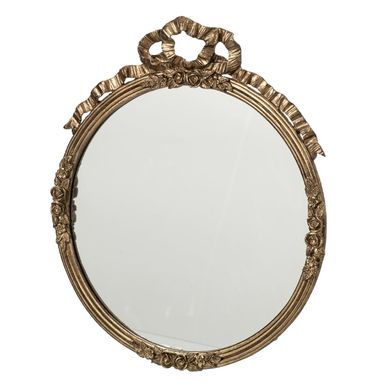 Miroir Mural Baroque "ted" 35cm Bronze