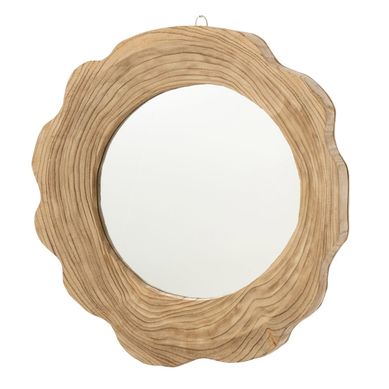 Miroir Mural En Bois "oona" 60cm Naturel