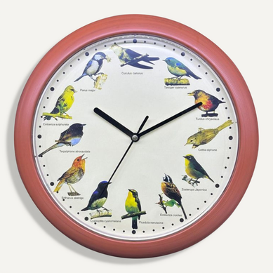 Horloge Chant D'oiseau Bois  Hg03701