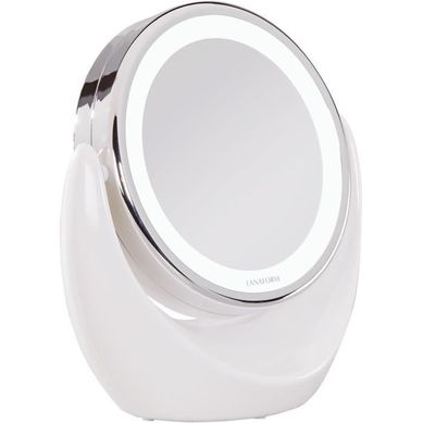 LED Mirror - Miroir Grossissant X10 Double Face - Eclairage LED - Look Design