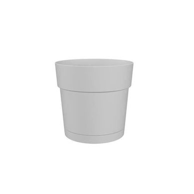 Soucoupe Carrée Capri 40 Cm Blanc - Pour Pot Carré Artevasi - Design Contemporain