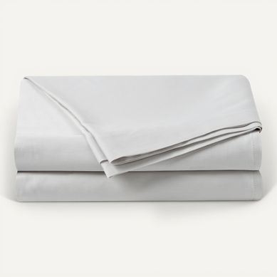 Drap plat gris 240x290 cm NUIT FAUBOURG IENA vue 3/4