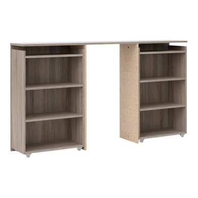 BEST  rangement imitation chêne gris