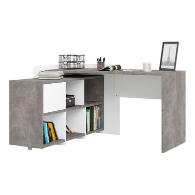 REVERSE  Imitation béton et blanc