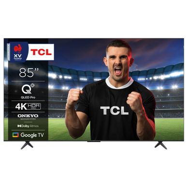 Téléviseur 4K 85'' 215 cm TCL 85C655 vue de face