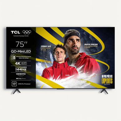 Téléviseur LED 75" (190cm) 4k Uhd Smart TV- 75c6k