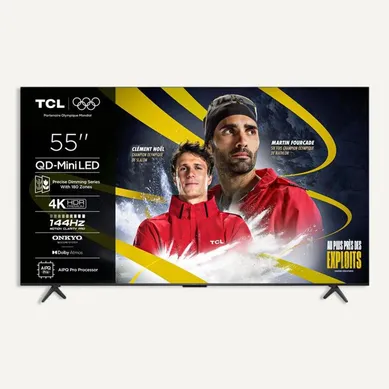 Téléviseur Led 55" (139) 4k Uhd Smart TV - 55c6k