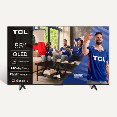 Téléviseur QLED 55'' 140 cm TCL 55P71K Téléviseur QLED 55'' 140 cm TCL 55P71K vue de face