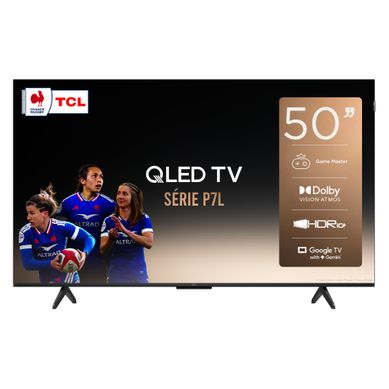 Téléviseur QLED 50'' 126 cm TCL 50P7L vue de face