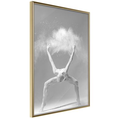 Affiche Murale Encadrée "beauty Of The Human Body I" 30 X 42 Cm Doré