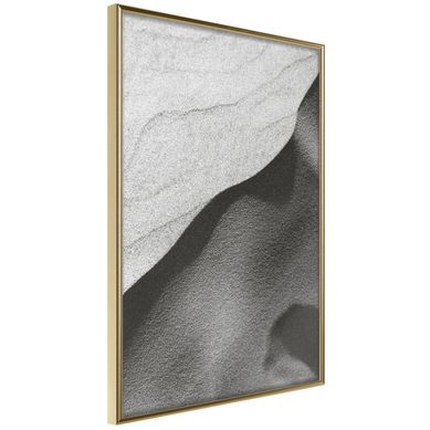 Affiche Murale Encadrée "beauty Of The Desert" 30 X 42 Cm Doré