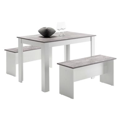 PASTA  Blanc et imitation béton