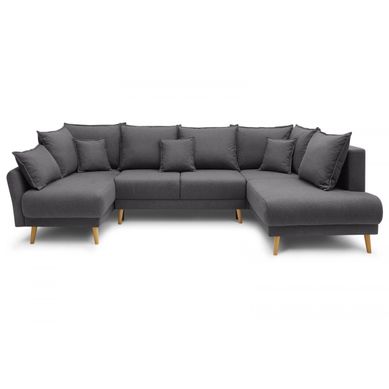 MIA  Droit tissu gris foncé