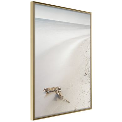 Affiche Murale Encadrée "shore" 21 X 30 Cm Doré