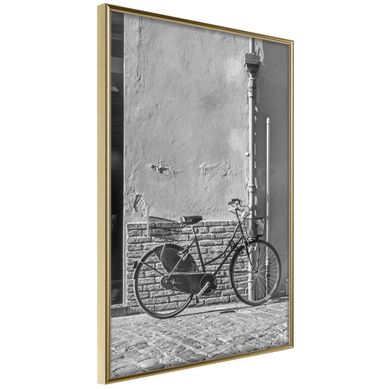 Affiche Murale Encadrée "bicycle With Black Tires" 30 X 42 Cm Doré Affiche Murale Encadrée "bicycle With Black Tires" 30 X 42 Cm Doré