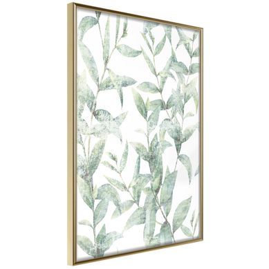 Affiche Murale Encadrée "sheer Batiste" 30 X 42 Cm Doré