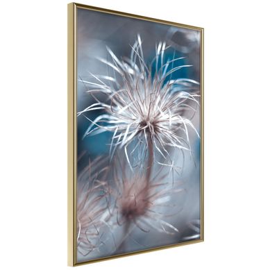 Affiche Murale Encadrée "like à Dandelion " 21 X 30 Cm Doré