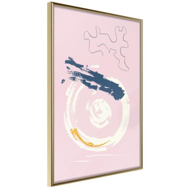 Affiche Murale Encadrée "in The Crosshairs" 40 X 60 Cm Doré