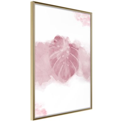 Affiche Murale Encadrée "jungle Mist" 40 X 60 Cm Doré