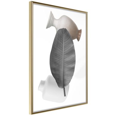 Affiche Murale Encadrée "floral Alchemy Iv" 21 X 30 Cm Doré