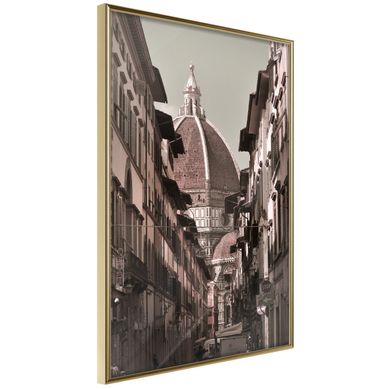 Affiche Murale Encadrée "cathedral Dome" 40 X 60 Cm Doré