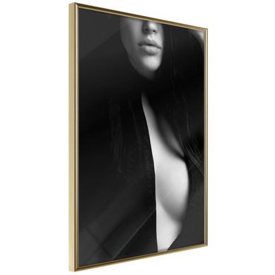 Affiche Murale Encadrée "classic Blackness" 40 X 60 Cm Doré