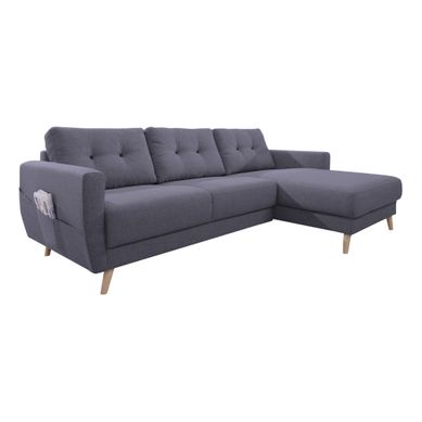 scandinave tissu Gris  anthracite STOCKHOLM