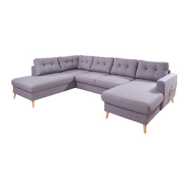 scandinave convertible  tissu Gris clair STOCKHOLM