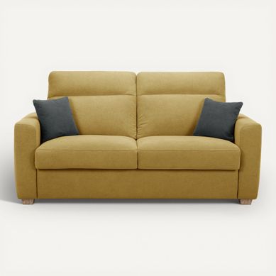 Canapé Convertible 3 Places Gris, 200 Cm, Avec Rangement, Comme Neuf