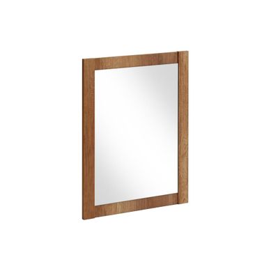 Miroir Encadré Classic Oak Marron 80 Cm