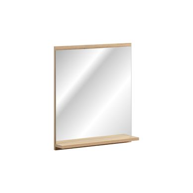 Miroir Sans Cadre Nova Oak A Bois 50 Cm