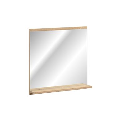 Miroir Sans Cadre Nova Oak A Bois 60 Cm