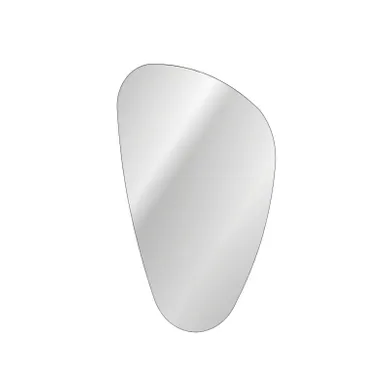 Miroir Mural à LED En Forme De Galet - L 102 X L 73 Cm - Lustro Impala
