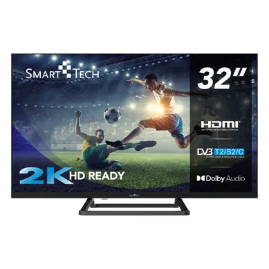 Téléviseur HD 32'' 81 cm SMART TECH 32HN01V3 vue de face