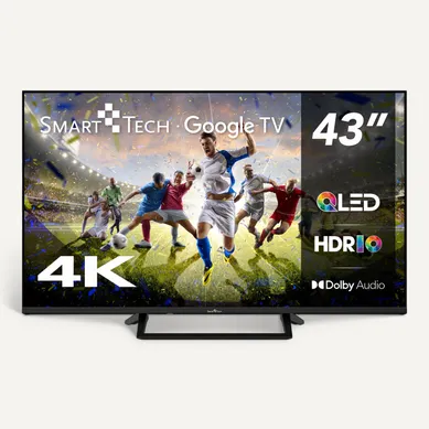 Téléviseur QLED 4k Uhd 43" (109 Cm) 43qg06v Google TV - 4xHDMI - 2xUSB - Dolby Audio - Hdr10